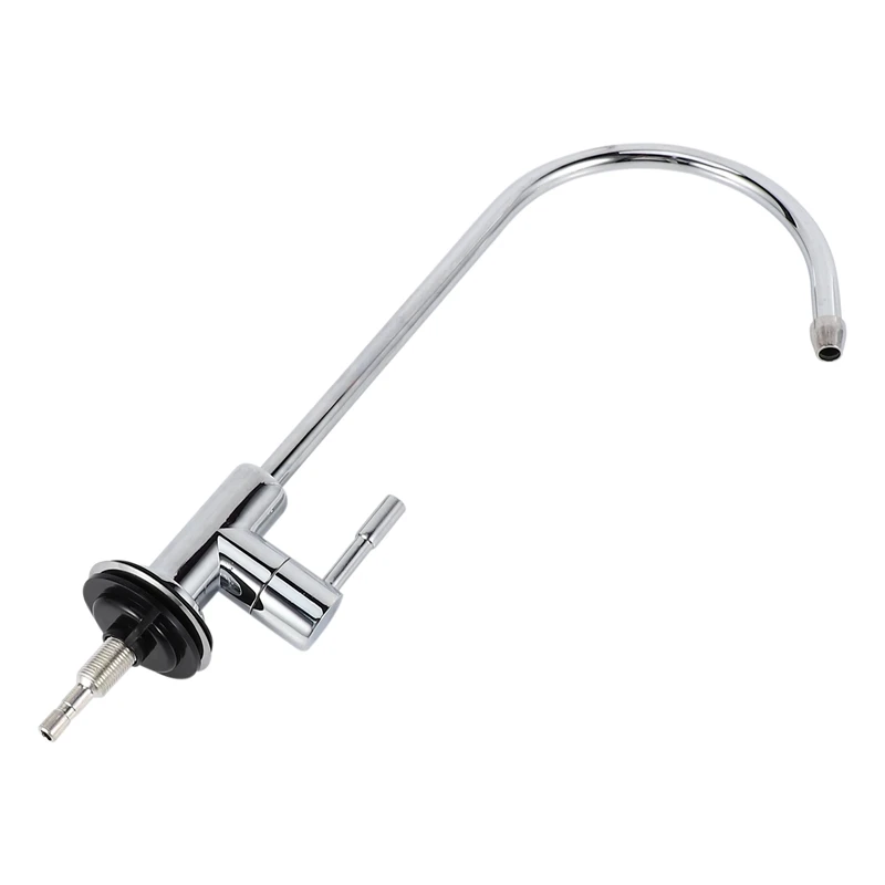 

1/4 Inch Chrome Drinking Water Filter Faucet Reverse Osmosis Sink Kitchen Tap