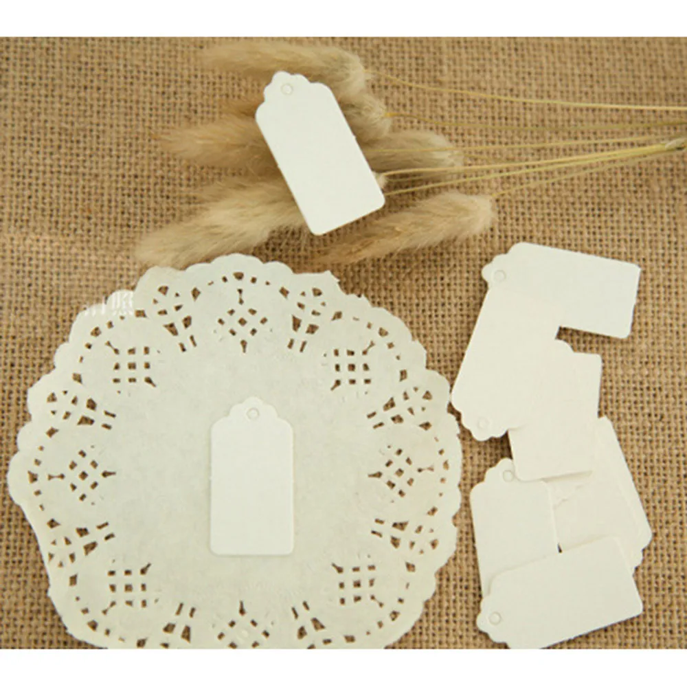 

100PCS Kraft Paper Blank Multi-style Wedding Brown Kraft Paper Tag DIY Gifts Papers Gift Decorating Tags 3.10