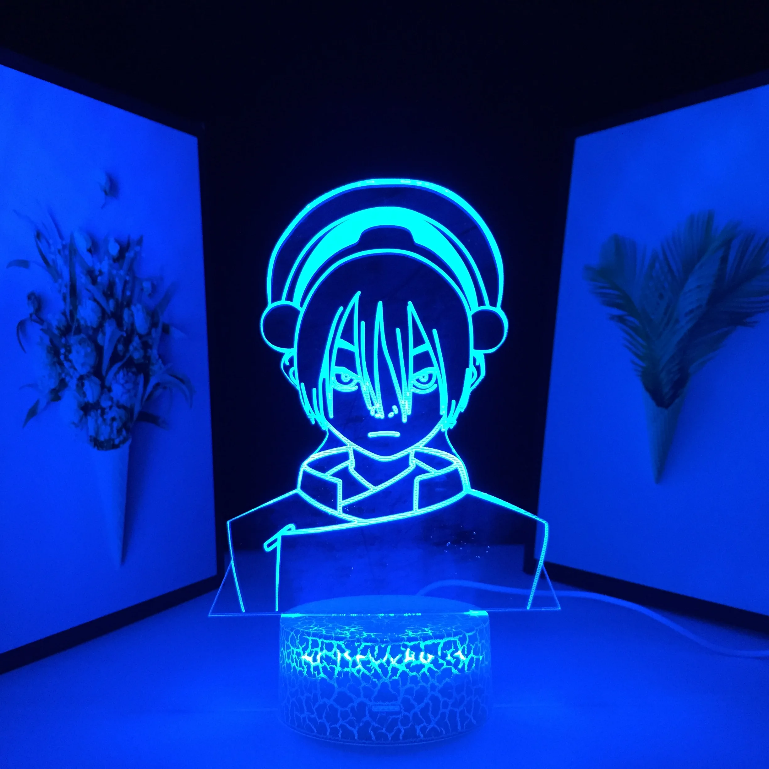 

Avatar The Last Airbender 3D Lamp Toph Beifong for Home Decor Birthday Gift LED Night Light Anime Table Light Toph Beifong