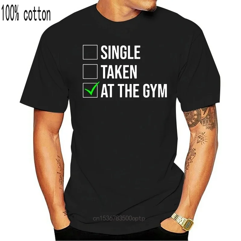 

New Funny At The Gym Motivation Men T-Shirt T Shirt Tshirt For Men Costume Cotton Cool Male Big Sizes 2021 Hiphop Hombres