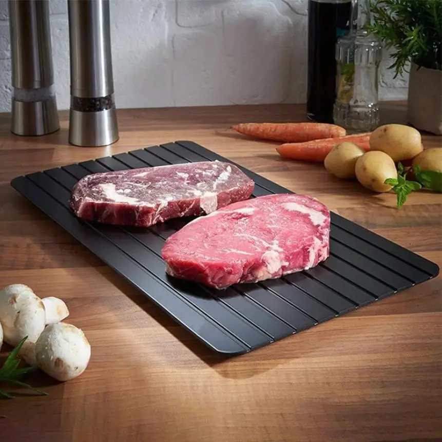 Быстрое размораживание лоток для Планш decongelation таяния Еда Мясо Фрукты быстрая