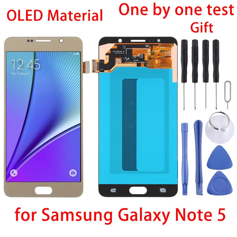 ЖК-дисплей с сенсорным экраном и дигитайзером в сборе для Samsung Galaxy Note 5