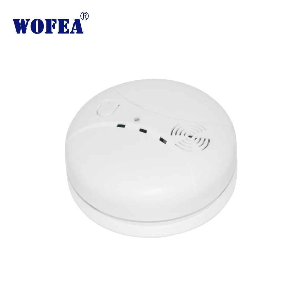 Wofea умная wifi система охранной сигнализации wifi шлюз дымовая сигнализация с видео camare система управления приложением SMS и уведомления о телефонных звонках - Цвет: 1pcs smoke alarm