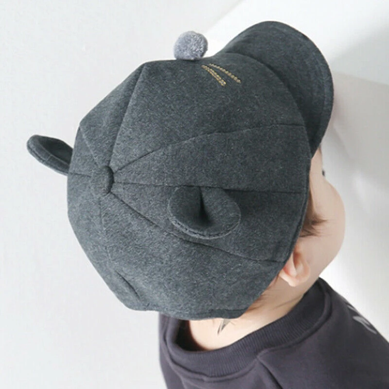 

Ear Infant Toddler Kids Baby Mouse Summer Caps Cotton Warm Cute Soft