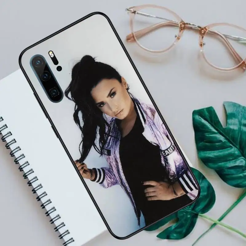 

Demi Lovato famous singer Phone Case For Huawei honor Mate P 10 20 30 40 Pro 10i 9 10 20 8 x Lite Luxury brand shell funda coque
