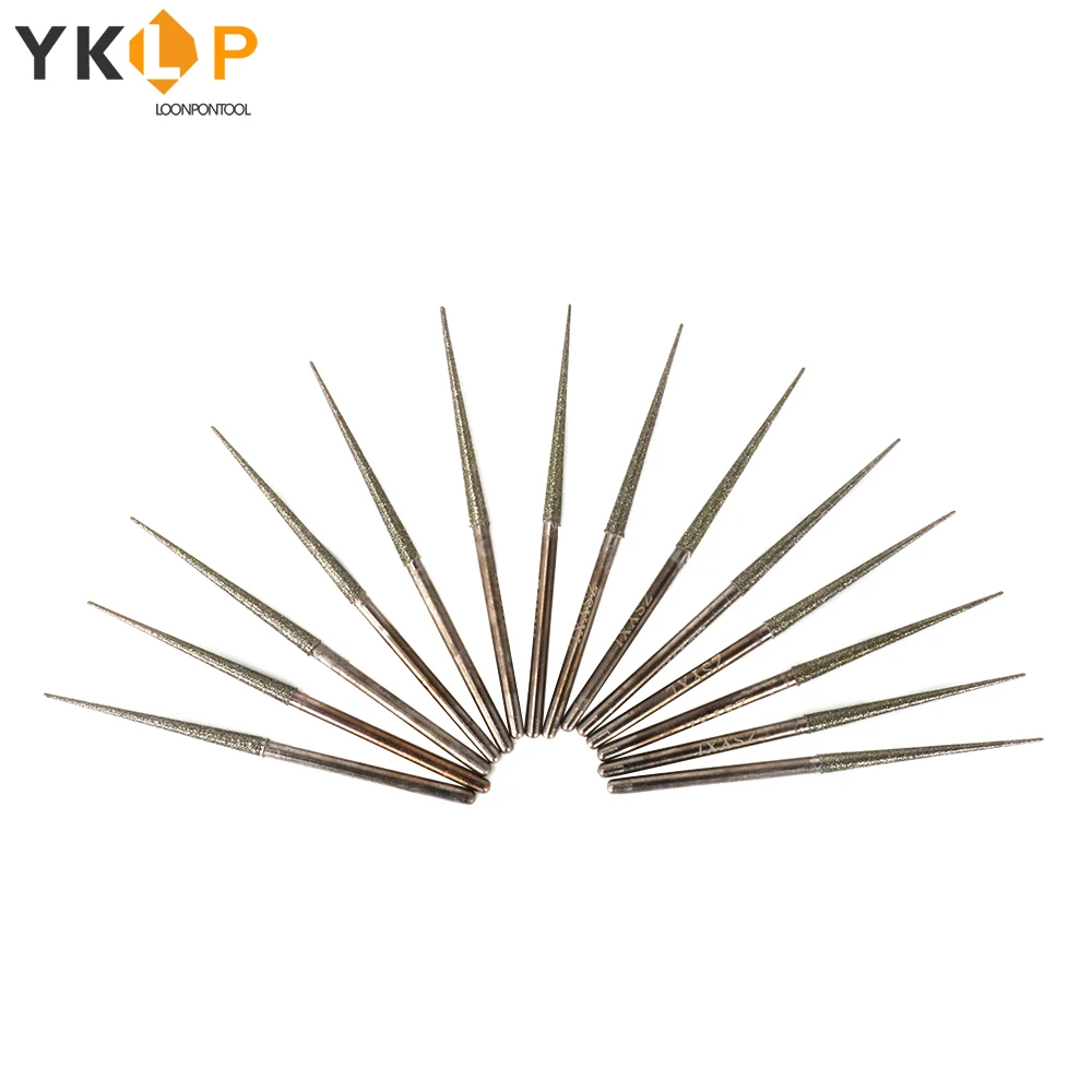 Алмазная игла 2 35 мм Алмазное покрытие Шлифовальная головка иглы наконечник