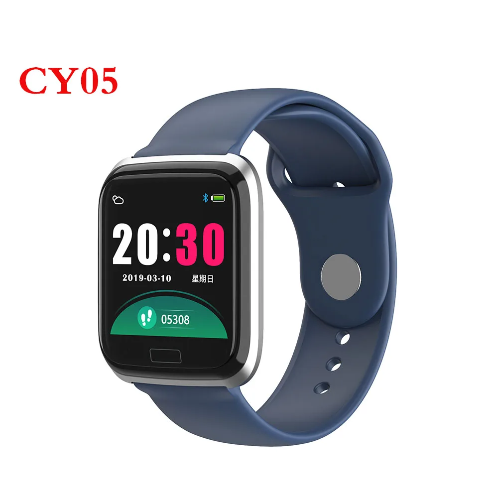 CY05 Rovtop B57 Смарт-часы для мужчин Bluetooth спортивные наручные часы кровяное давление фитнес-часы Водонепроницаемый Шагомер Смарт-браслет - Цвет: CY05