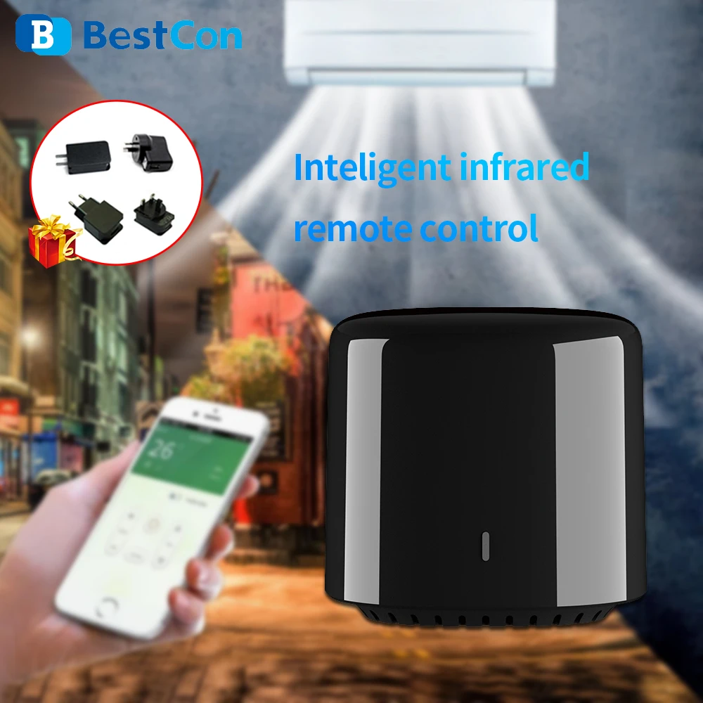 Broadlink Bestcon RM4 RM4C экшн камера с Wi Fi подключением ИК голосовой пульт дистанционного