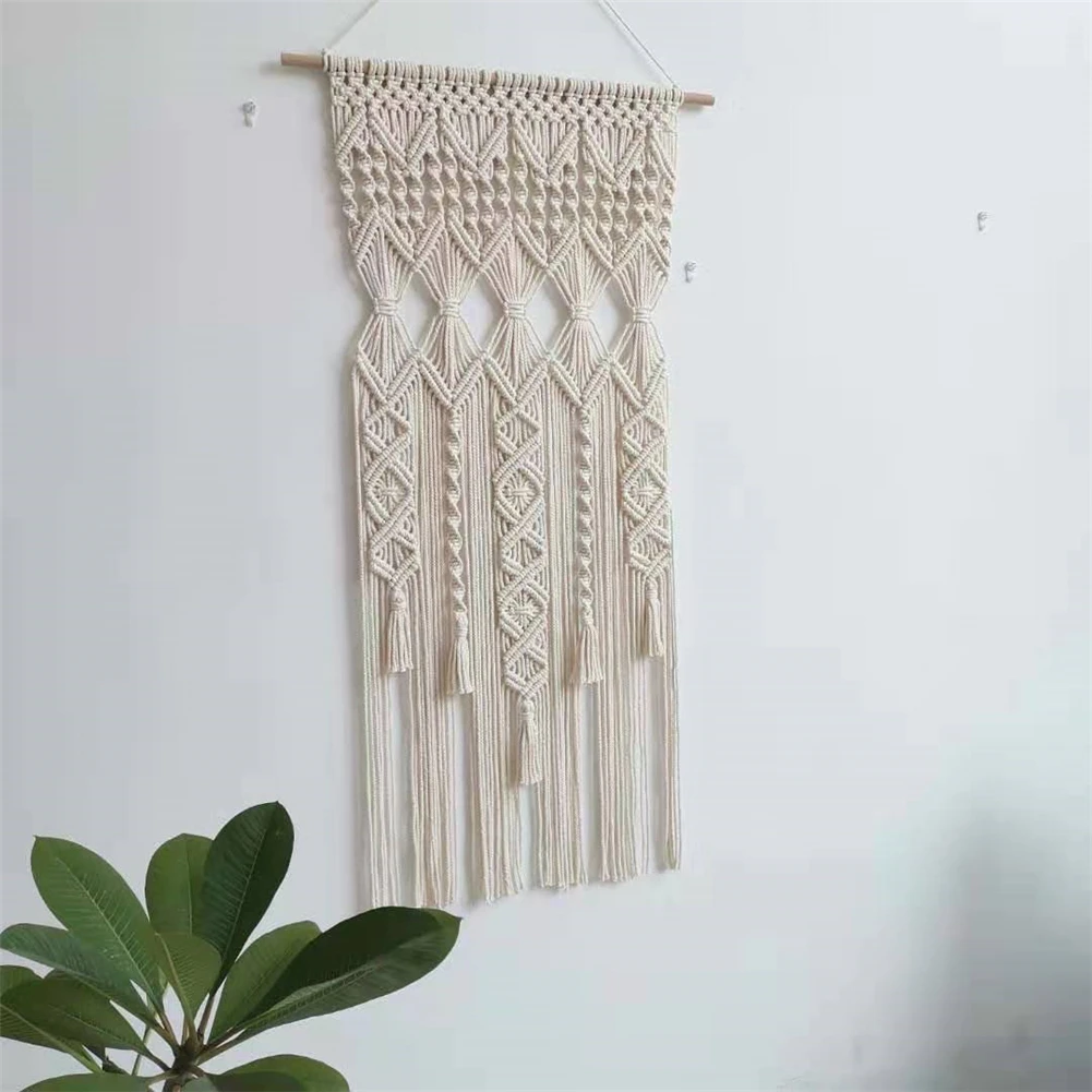 В богемном стиле Тканый гобелен ручной работы настенный художественный Декор