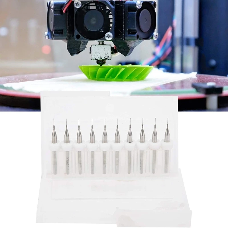 10 шт. мини-сверла для 3D принтера чистящее сопло сверло игла чистки аксессуары |