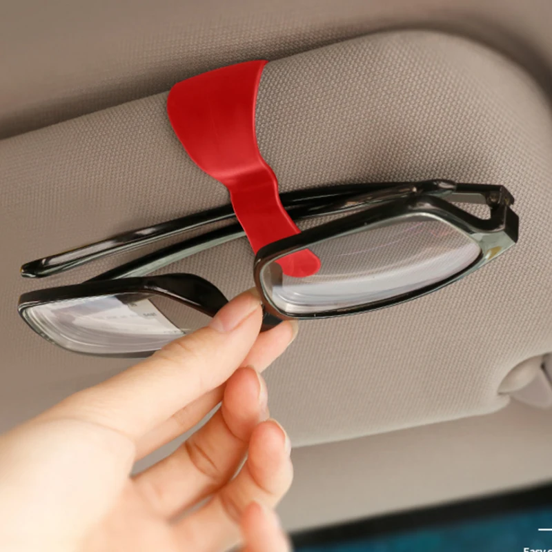 My good car Fastener Clip Car Sun Visor Sunglasses Eyeglasses Glasses Holder Ticket Auto Accessories for Tesla model 3 X S | Автомобили и