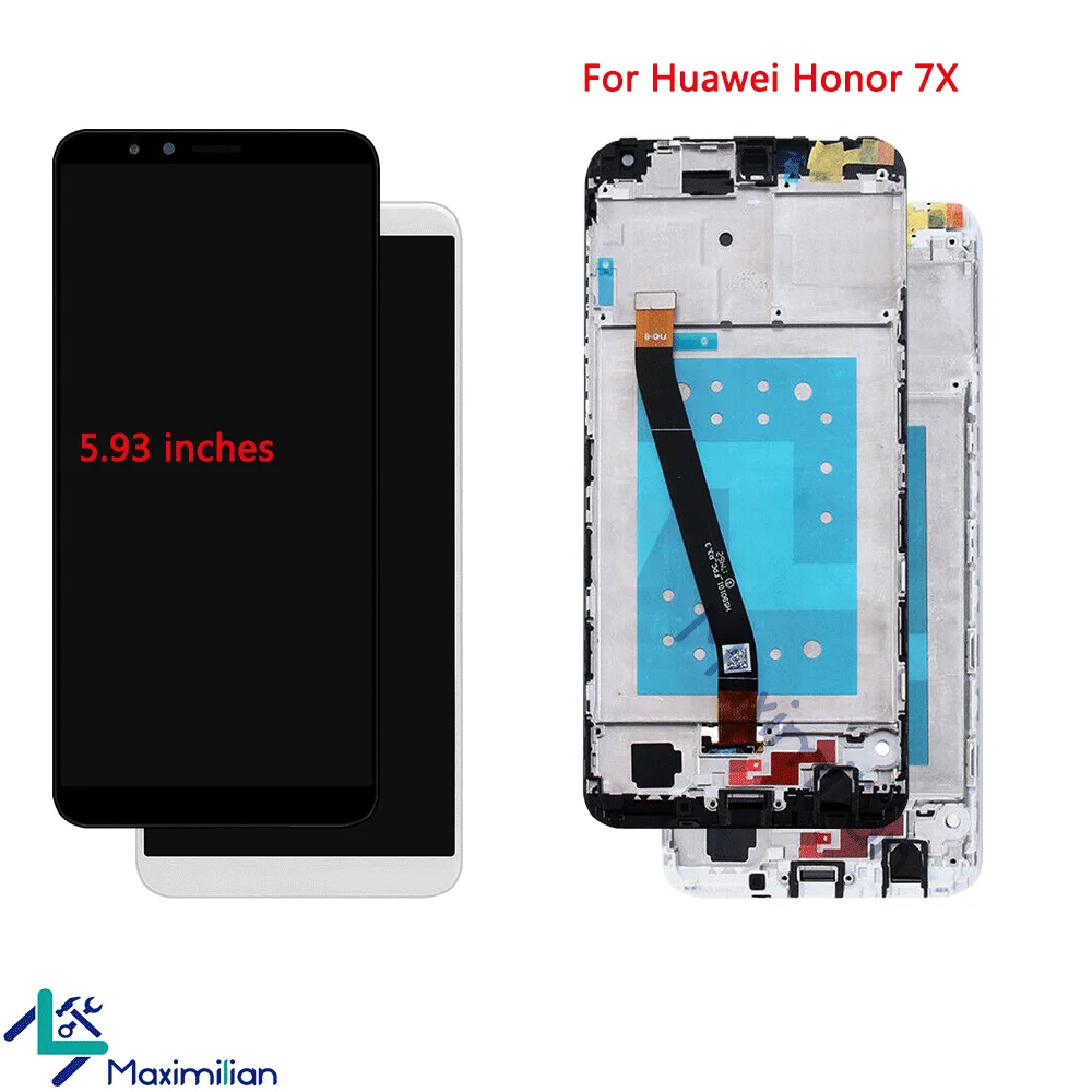 Дисплей для Honor 7X ЖК дисплей сенсорный экран сборка Замена huawei 7 X Экран BND L21 L22 L24