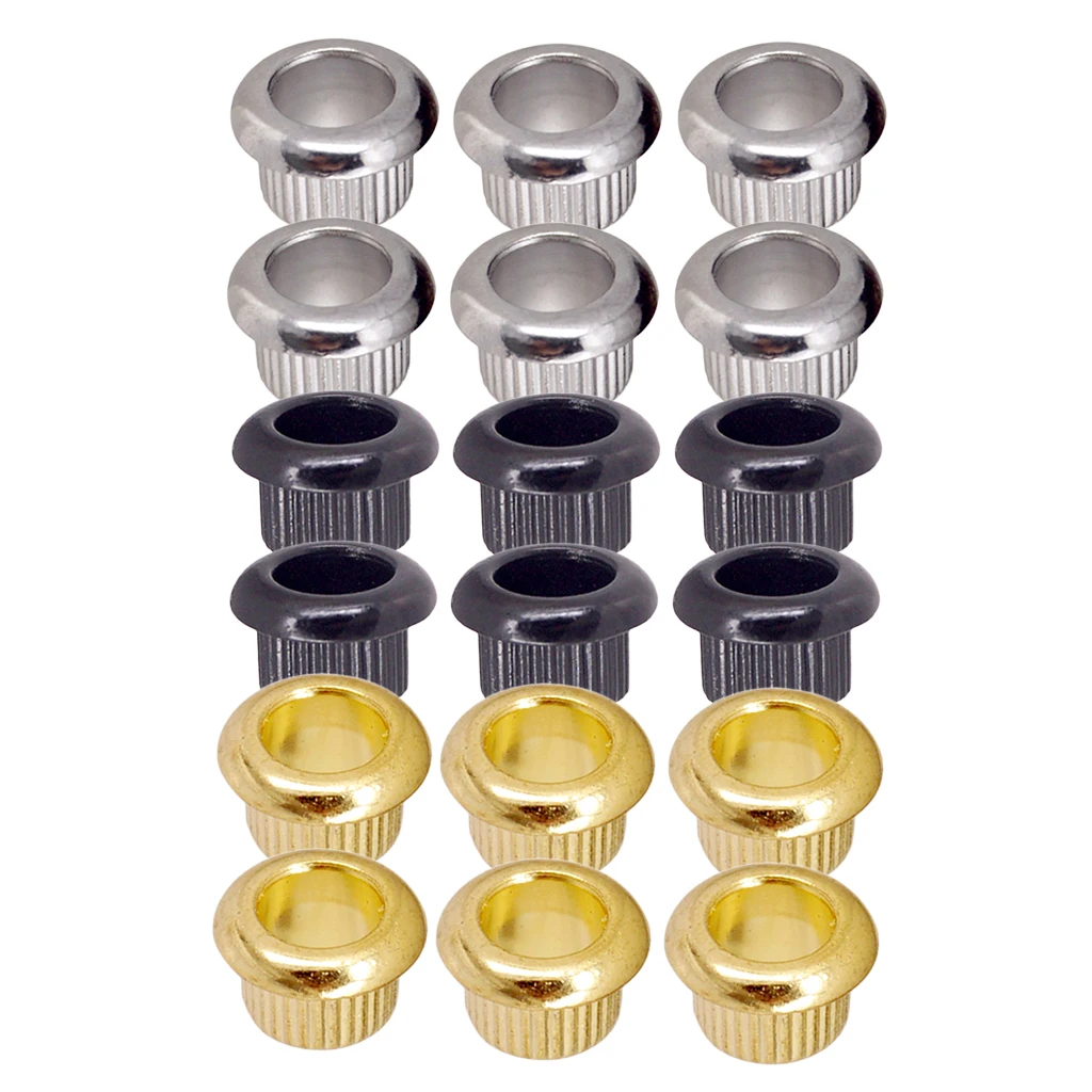 

Pack of 6 Guitar Tuning Peg Tuner Machine Head Bushings for Guitar Replacement
