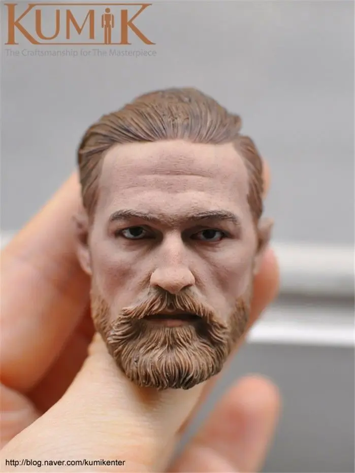 

1/6 масштаб KM16-91 Европейская мужская модель головы подходит для 12-дюймовой фигурки тела, головного убора без шеи.