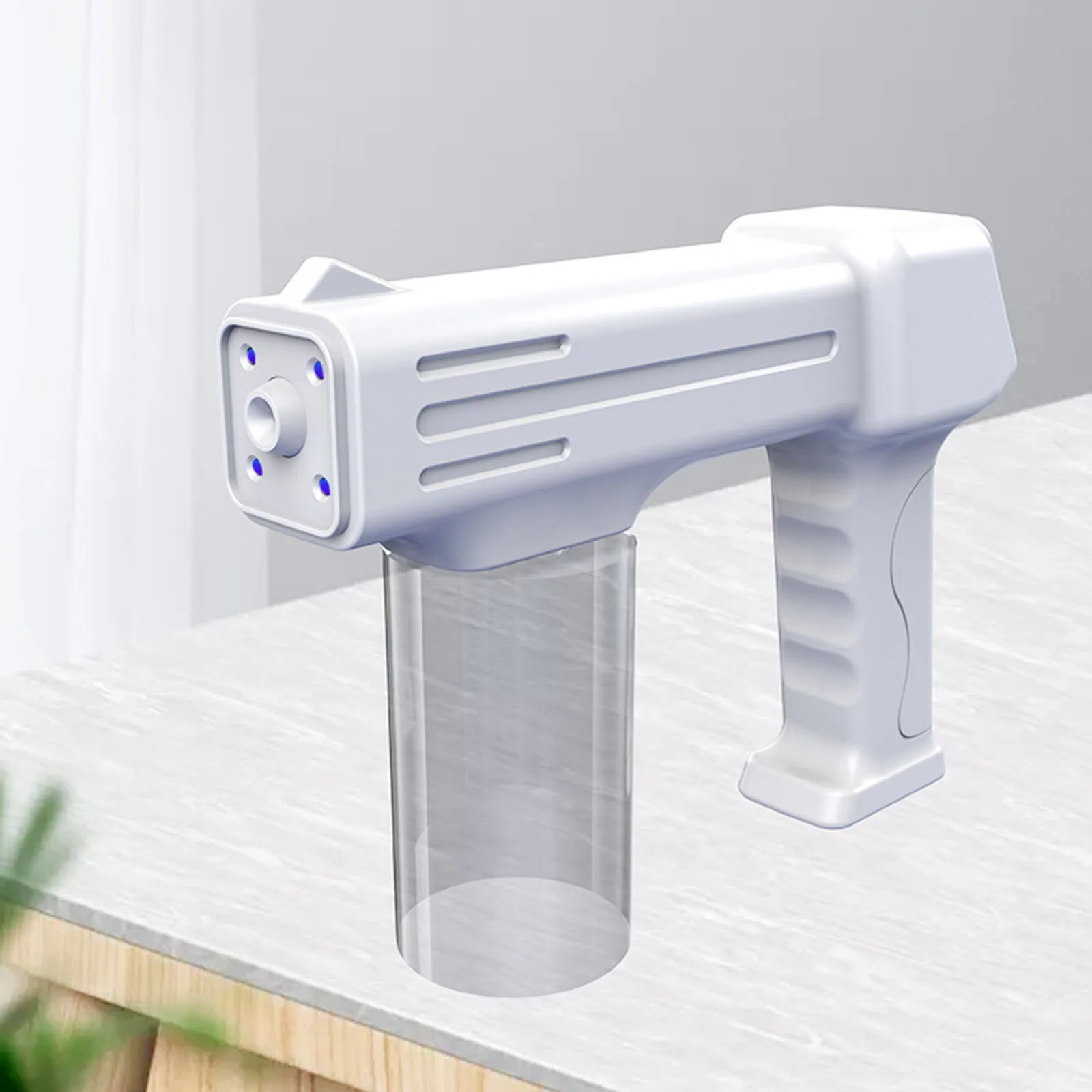 

300ML Household Wireless Electric Sanitizer Sprayer Disinfects Blue Light Nano Steam Spray Gun Sterilizing Spray Gun For Home
