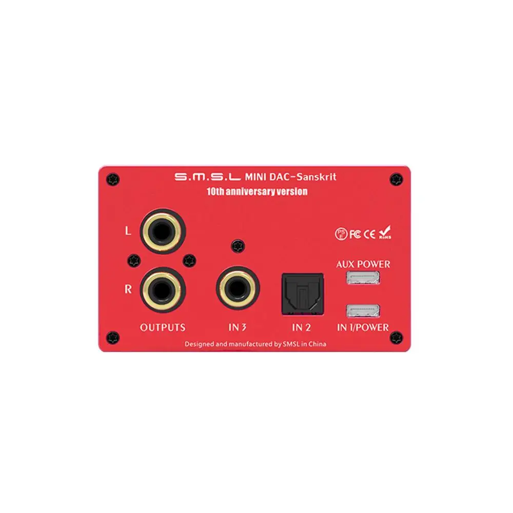 SMSL санскрит 10 й MKII AK4493 XMOS SK10 USB DAC декодер 32 бит/768 кГц DSD256|Цифро-аналоговые