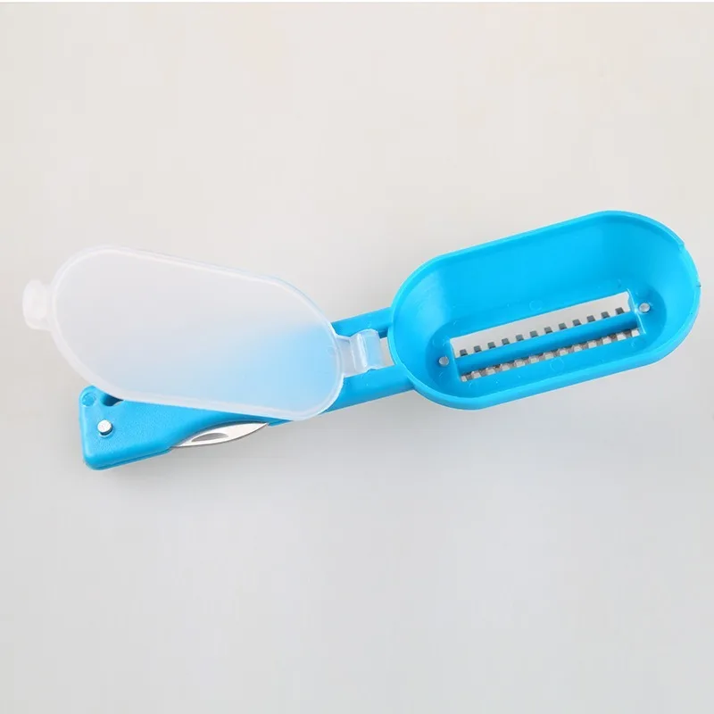 Colorful Kitchen Covered Scales Scraper Scraping Fish Killer Peeler Scale Brush | Дом и сад
