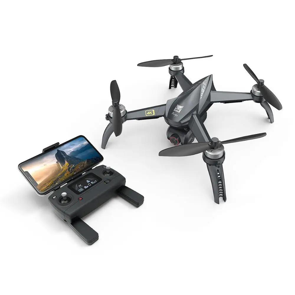 Профессиональный Дрон B5W с GPS Wi Fi FPV Радиоуправляемый квадрокоптер 4K видеокамера