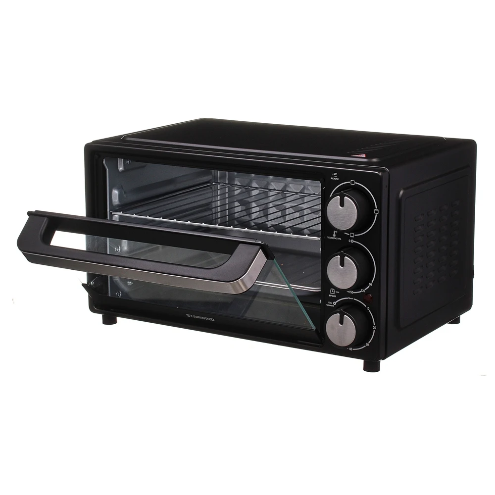 Mini oven Starwind SMO2001 1300W black electric appliance kitchen high-temperature cooking stove | Бытовая техника