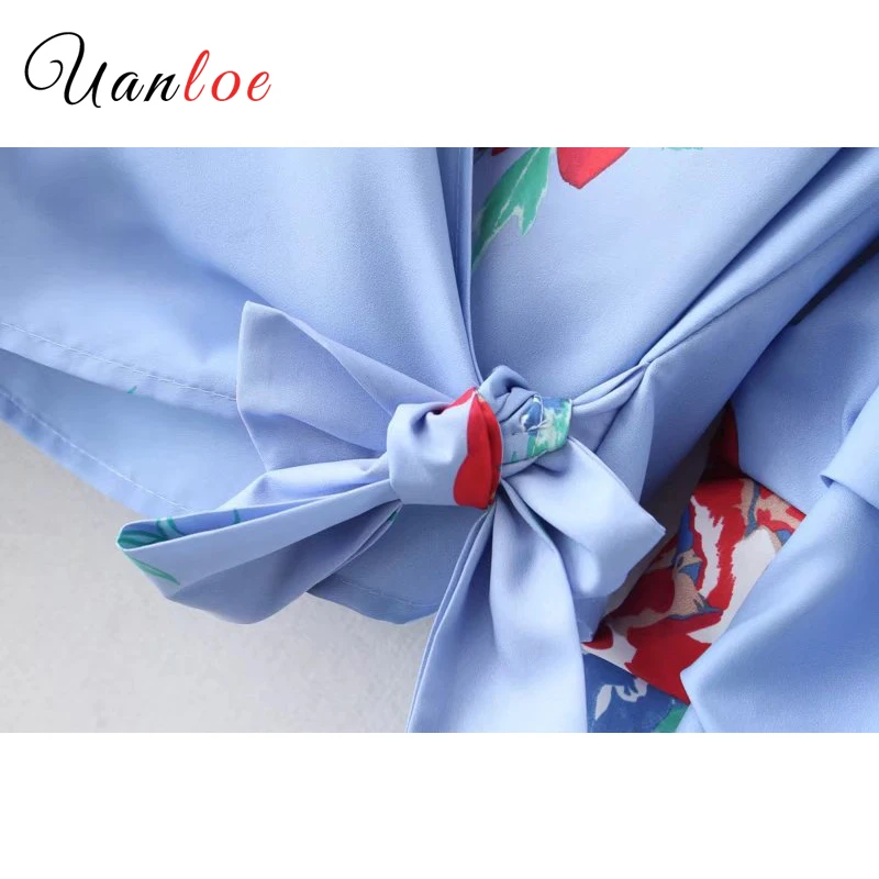 Женские пикантные укороченные топы с V-образным вырезом и цветочным принтом