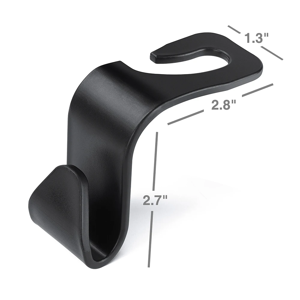 4 шт. крючок для крепления на спинку сиденья автомобиля органайзер подголовника