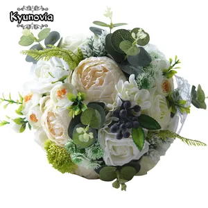 Семейный букет невесты, свадебные цветы, свадебные букеты, женский Букет невесты GC14