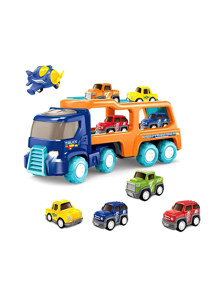 Детская Автомобильная игрушка грузовик для перевозки игрушек Ассорти