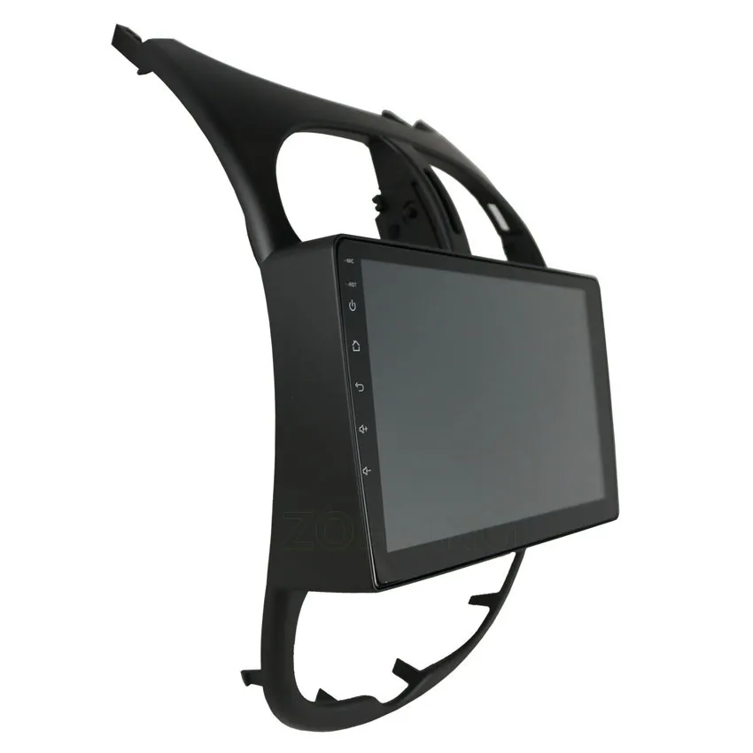 DSP 4G Android10 автомобильный радиоприемник DVD плеер для Peugeot 206 GPS навигация