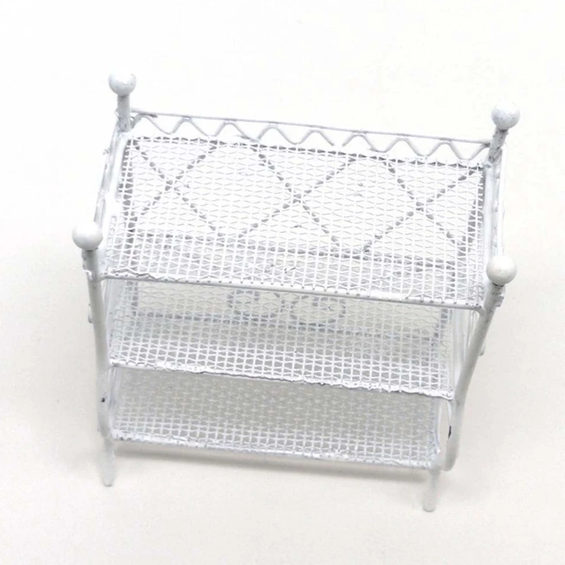 

1/12 Kids Baby Mini Simulated Bookshelf Flower Display Rack Model Dollhouse Miniature Furniture Pretend Play Toy Wholesale