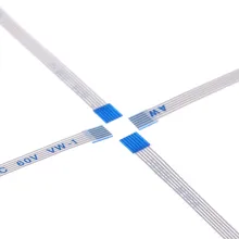 100 шт. Кабель FFC FPC 6 Pin 0 5 мм шаг 50 60 80 150 200 300 400 Тип A одинаковые