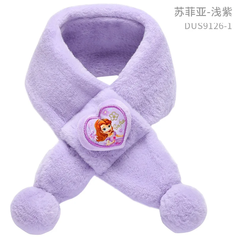 Оригинальный Disney Детский шарф из мультфильма Холодное сердце для девочек одежда