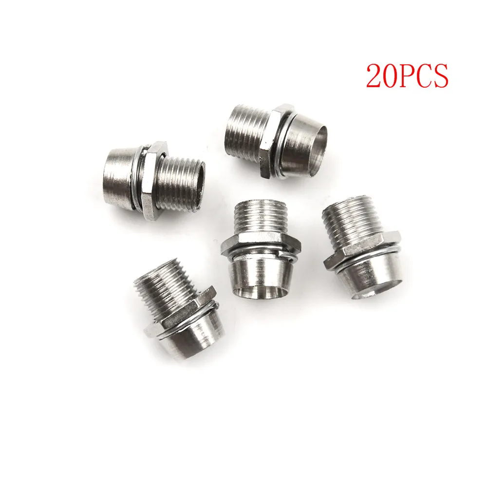

20 Pcs Mount Panel Display Copper 5mm Light Emitting Diode LED Holder