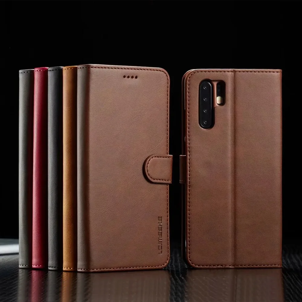 

Luxury Leather Case for HUAWEI P40 P30 P20 Pro Lite P Smart 2019 Wallet Flip Cover Mate 10 20 30 Pro Lite Y5 Y9 with Card Slots