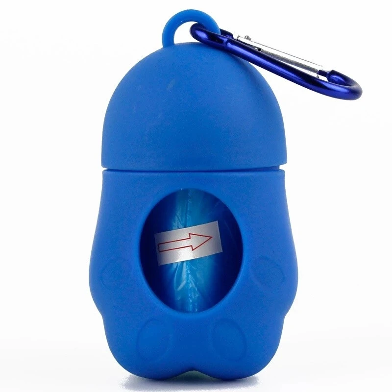 

Pill Shape Dog Poop Bag Dispenser Biodegradable Clean-up Bag Waste Clean Bag For Cats Dogs
