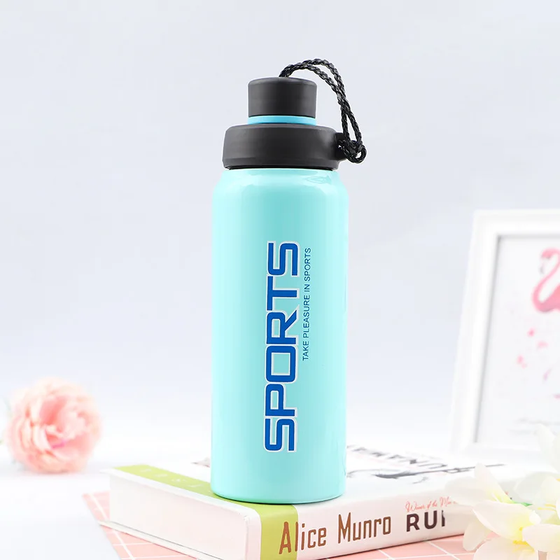 Портативная Дорожная Спортивная Изолированная бутылка для воды вакуумный