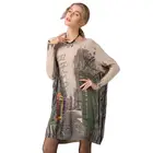 Винтажный свитер ARCSINX для женщин большого размера 4XL 5XL 6XL 7XL 8XL 9XL зимний свитер с длинным рукавом Женский вязаный длинный джемпер для женщин