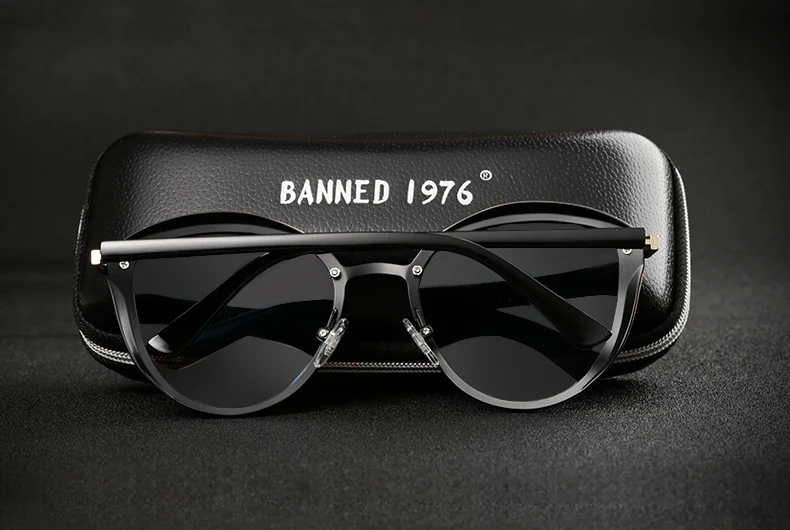 Beann 1976 роскошные женские солнцезащитные очки модные круглые женские винтажные Ретро брендовые дизайнерские негабаритные женские солнцезащитные очки oculos gafas