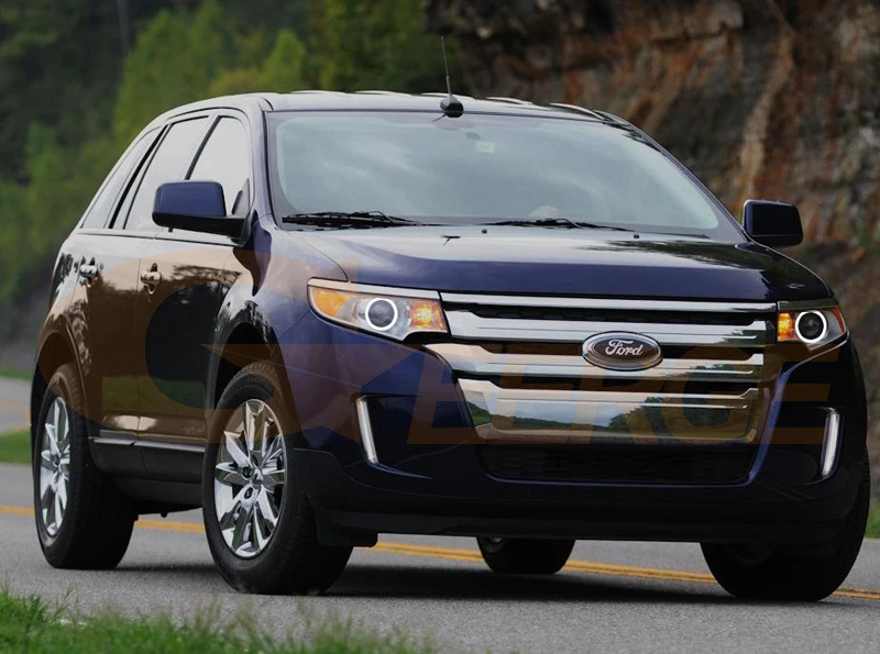 Для Ford Edge 2011 2012 2013 2014 Отличный ультра яркий COB комплект светодиодов глаза ангела