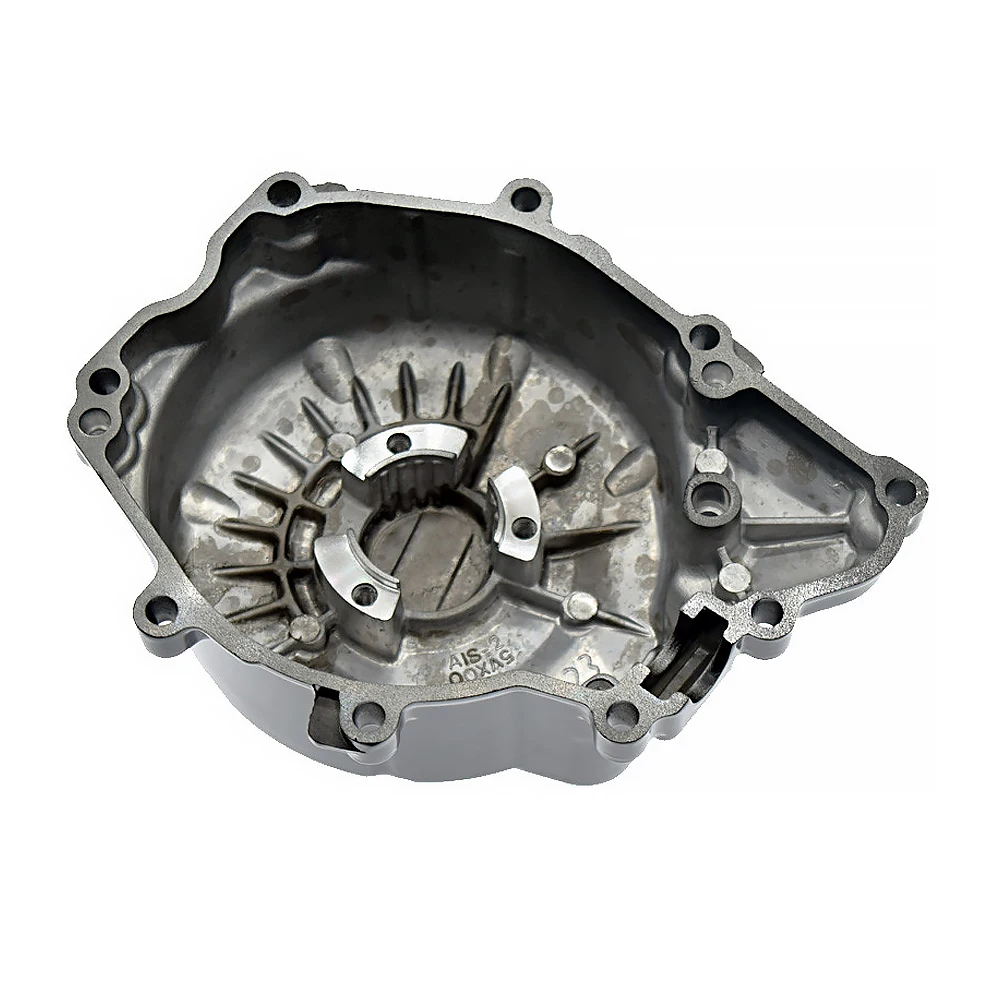 Подходит для Yamaha FZ6 2004 2005 2006 2007 2008 2009 FZ6R FJ6S 2010 2011 2012 черная крышка статора двигателя