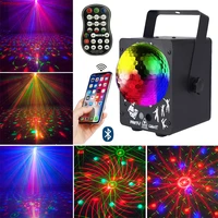 mp3 led disco laser light rgb projector stage party lights dj lighting effect for home wedding christmas decoration