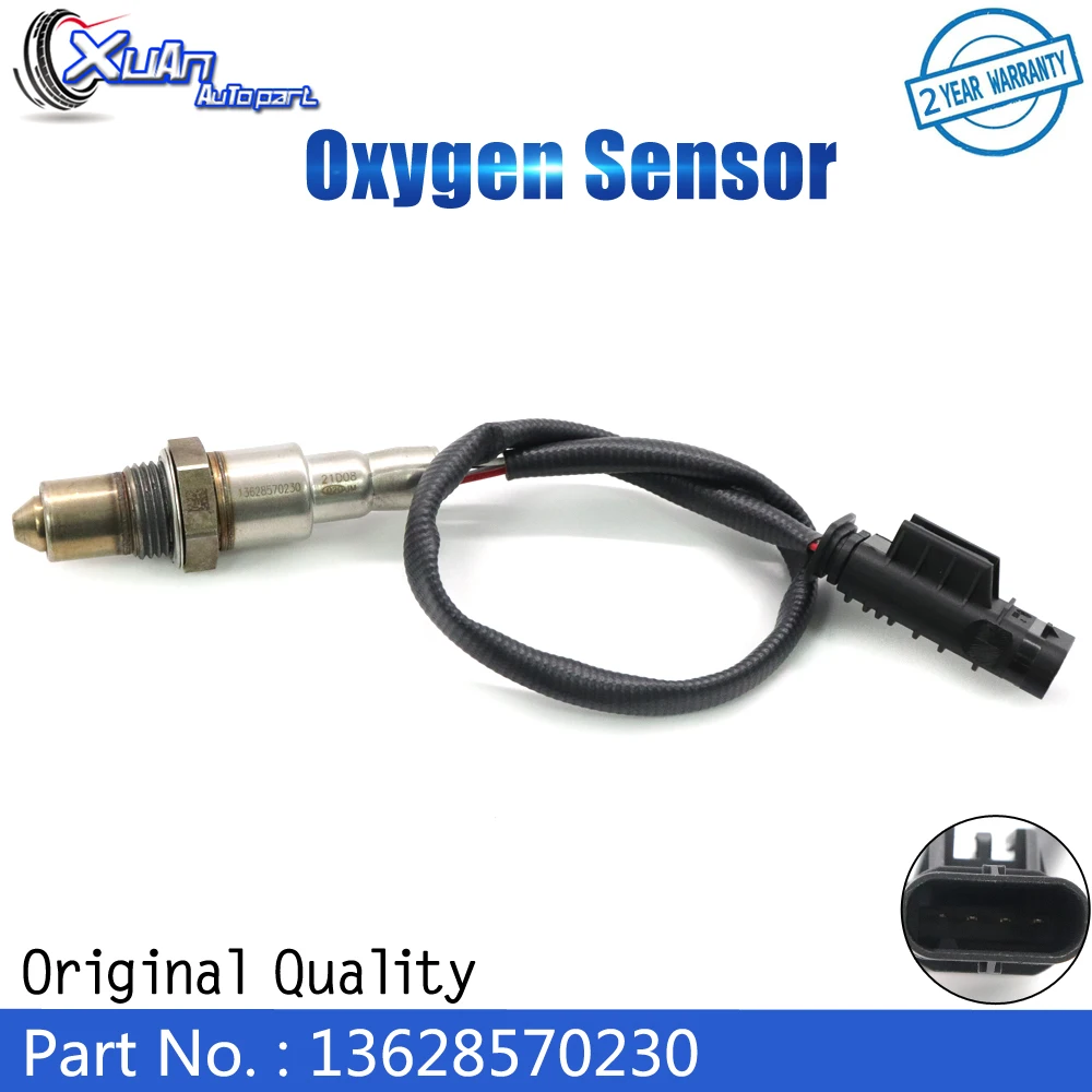 XUAN-Sensor de oxígeno con sonda Lambda para coche, accesorio con índice de combustible y aire, O2, 13628570230, para BMW F10, F11, F15, F20, F21, F22, F23, F26, F30, F31, F32, F33, F34, F36, X3 y X5