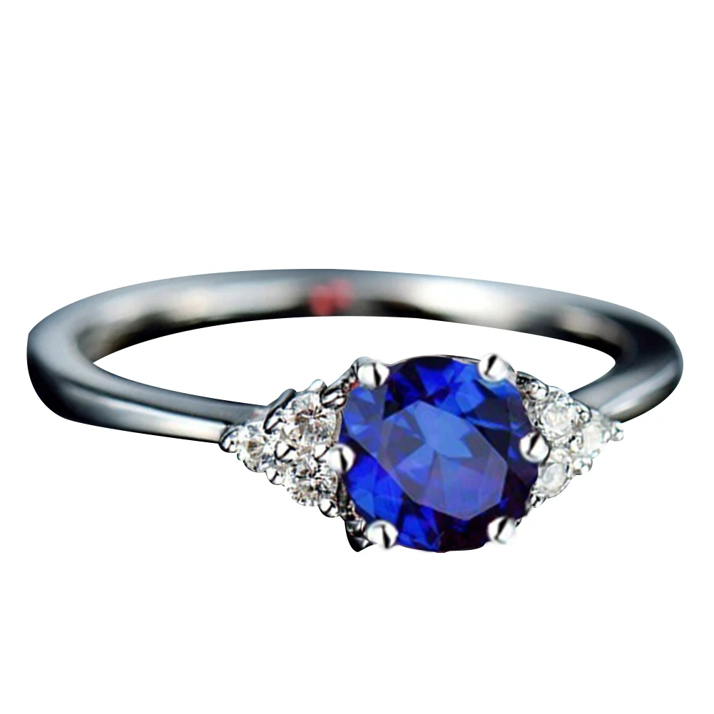 Женское кольцо с искусственным гранатом свадебные украшения подарок стразы