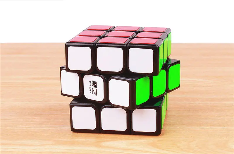 QiYi 3x3x3 парус волшебный куб воин W скоростной куб без наклеек профессиональные Кубики-головоломки Развивающие игрушки для детей