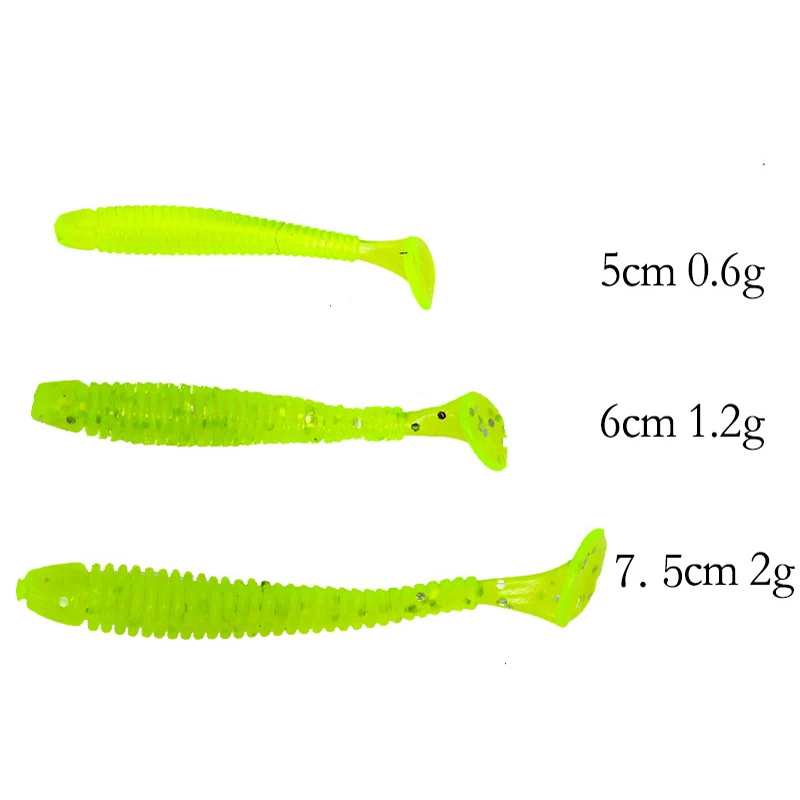 POETRYYI sea fishing soft lure wobblers silicone bait artificial swimbait soft bait carp fishing lure set fake baits for gear