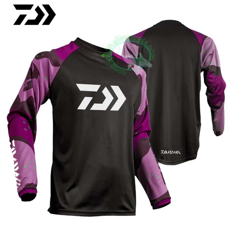 

2020 Fishing jersey Shirt Cycling Fishing Clothing Breathable Sunscreen Shirt Quick Drying UPF 50+ Long Sleeve Fishing Shirts