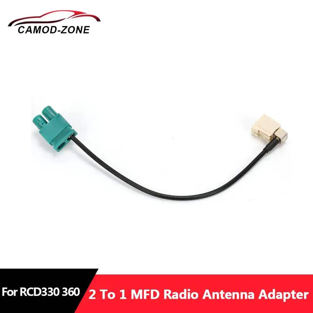 

Антенный адаптер FAKRA для автомобильного радиоприемника MFD 2 в 1 для VW RCN210 RCD330 RCD330 G RCD360