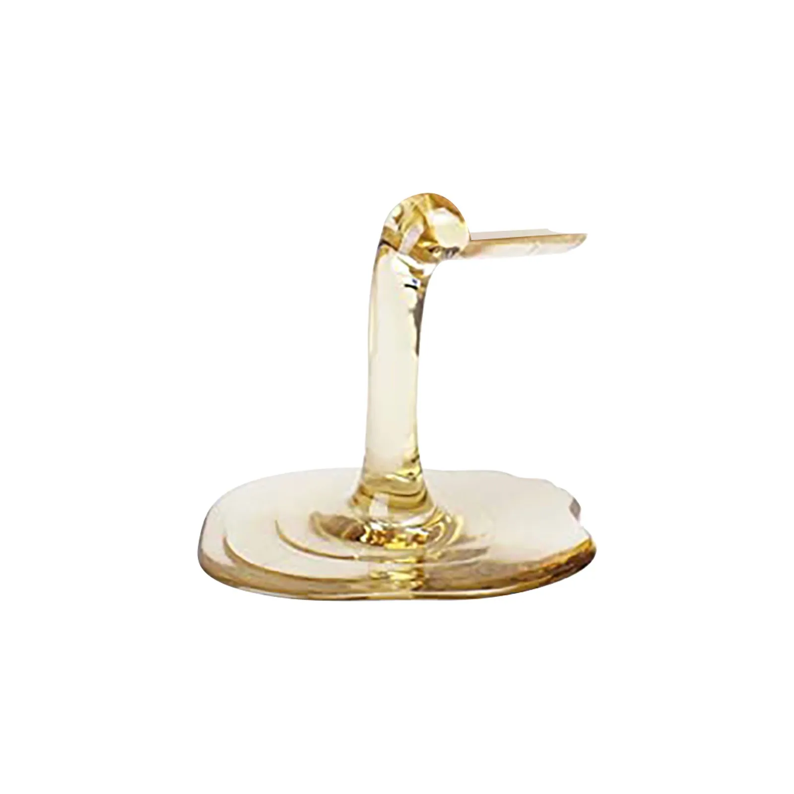 

Spilled Wine Bottle Holder, Red and Gold Individuality And Creative Wine Stand Restaurant Bar Stand Bracket Display Stand