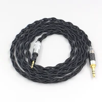 ln007460 pure 99 silver inside headphone nylon cable for sennheiser momentum 1 0 2 0 earphone headset