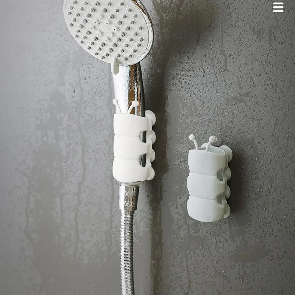 Съемный силиконовый держатель для душевой лейки кронштейн на присоске без