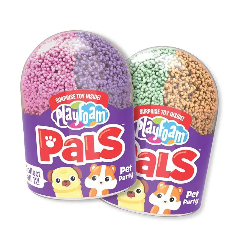 

Educational Insights Playfoam Pals Pet Party 2Pack Never Dries Out Sensory Anime Toys Shaping Fun Surprise Series for Kids Gift